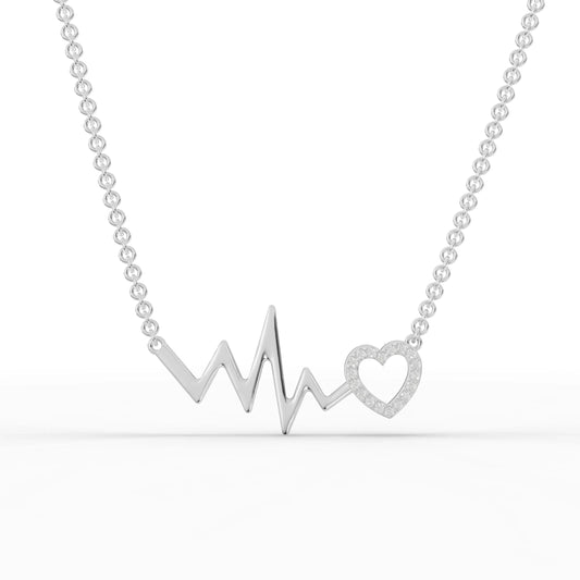 0.18CT Round Lab Diamond Symbolic Pendant