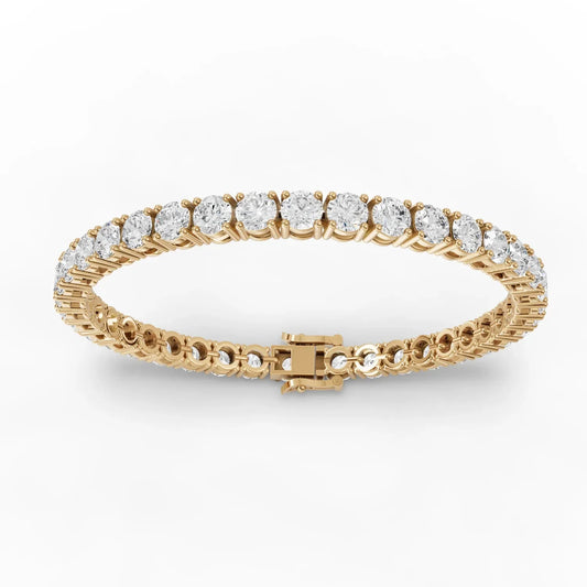 11.7CT Round Lab Diamond Tennis Bracelet