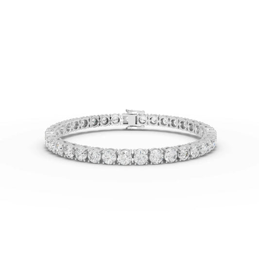 18.5CT Round Lab Diamond Tennis Bracelet